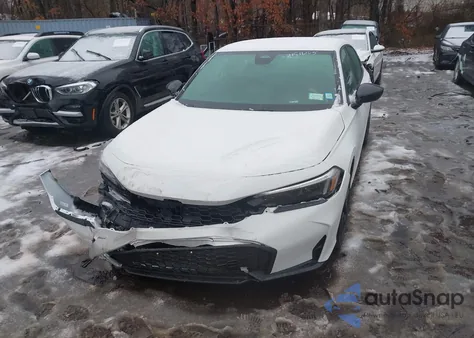 2025 Honda Civic Sport z USA, uszkodzony, nr VIN 2HGFE2F53SH549735